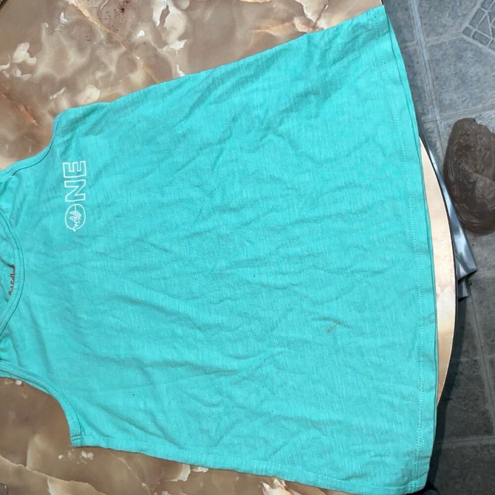 Cat & Jack green and blue tank top